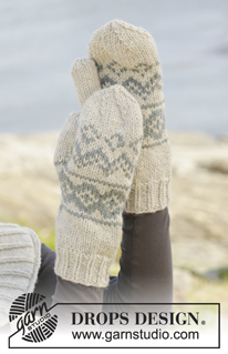 Norweskie rękawiczki / DROPS 156-13