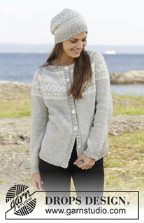 Norrænar jakkapeysur / DROPS 157-1