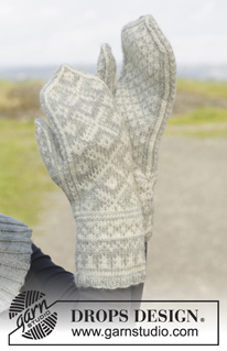 Norweskie rękawiczki / DROPS 157-8