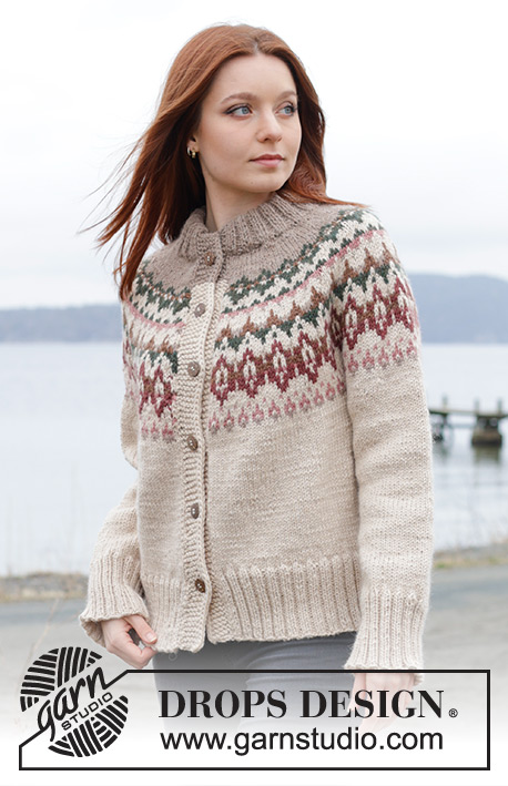 Norrænar jakkapeysur / DROPS 244-10
