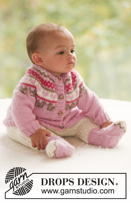 Ponožky a botičky pro miminka / DROPS Baby 17-18