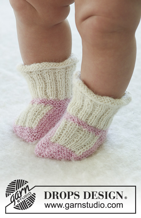 Ponožky a botičky pro miminka / DROPS Baby 18-13