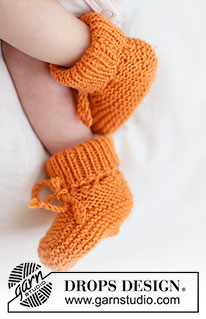 Ponožky a botičky pro miminka / DROPS Baby 45-20