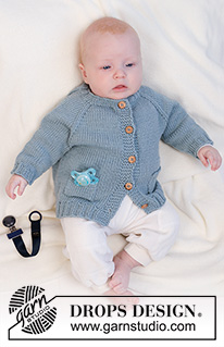 Jakker & Cardigans til baby / DROPS Baby 45-21