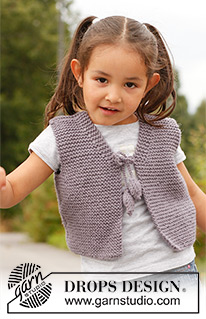 Spencers & Slipovers voor kinderen / DROPS Children 22-17